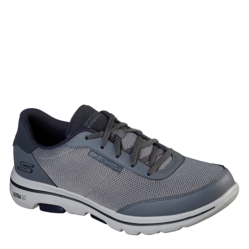 Image of Skechers Gowalk5 Grey/Navy male 6 (39.5)