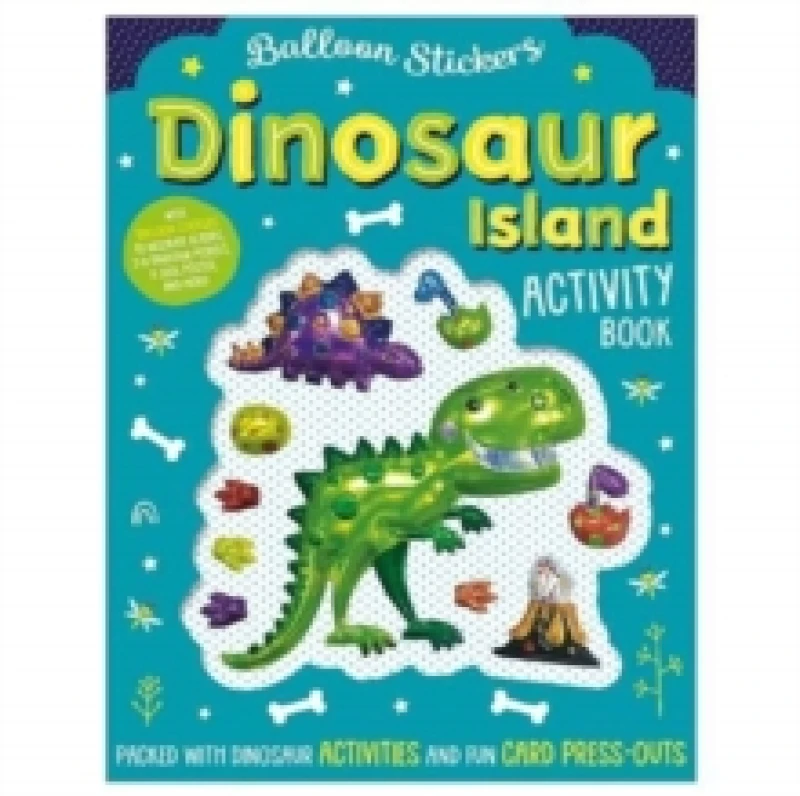 Image of Balloon Sticker Activity Books - Dinosaur Island Paperback / softback