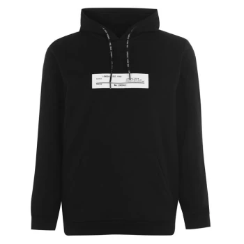 Image of Lonsdale Fleece Hoodie Mens - Black