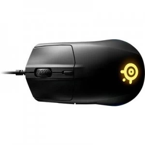 Image of Steelseries Rival 3 USB gaming mouse Optical Ergonomic, Backlit Black