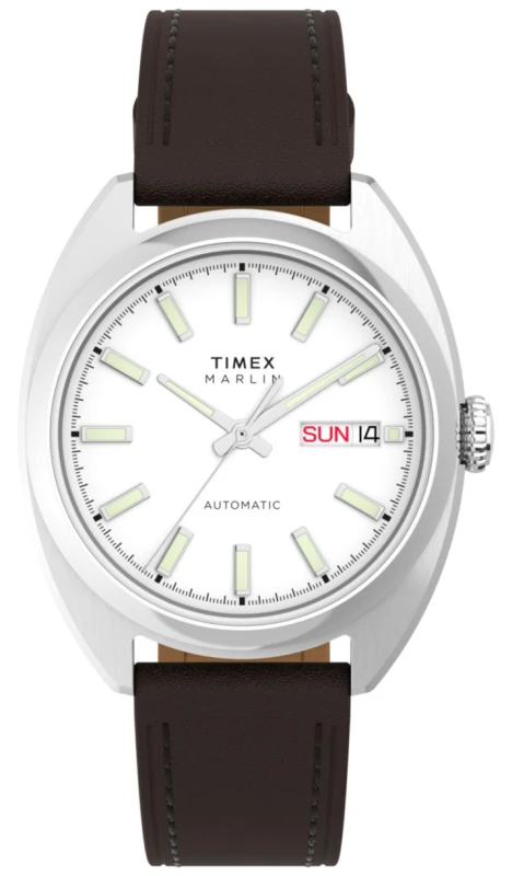 Image of Timex TW2Y65200 Marlin Draper Day/Date Automatic (37mm) Watch