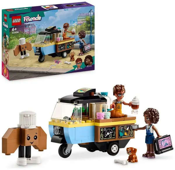 Image of LEGO Friends Mobile Bakery Food Cart Toy Vehicle Set 42606
