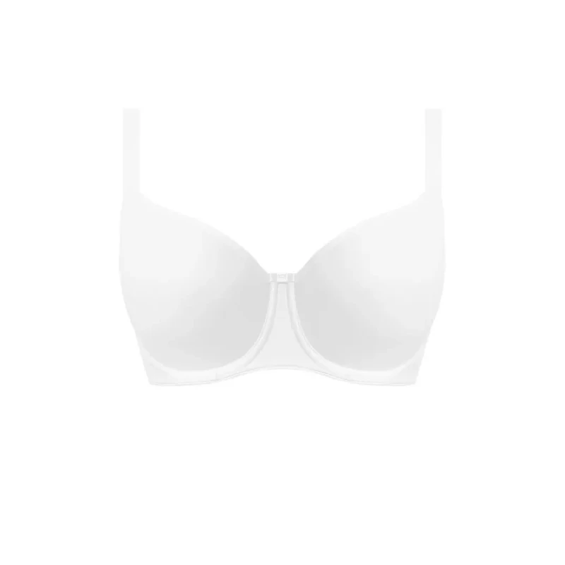 Image of Fantasie Seamless underwired balconnet bra For Her Fantasie Smoothing Blanc Female 90E