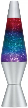 Image of Lava Lite Tricoloured Glitter Lava Lamp