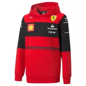 Image of 2022 Ferrari Team Hoodie (Red) - Kids