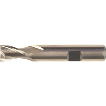 Image of 20.00MM HSS-Co 8% 2 Flute Weldon Shank Short Series Slot Drills - Uncoated