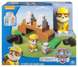 Image of PAW Patrol Rubble with Transforming Backpack.