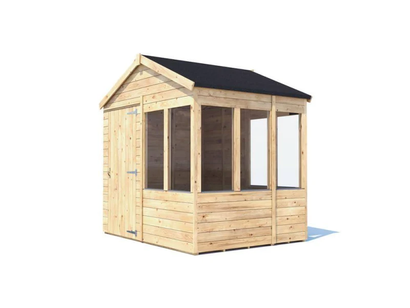 Image of Dunster House Potting Shed Apex Roof W8' X D6' (W2.4M X D1.8M) Superfelt, Overlord Modular