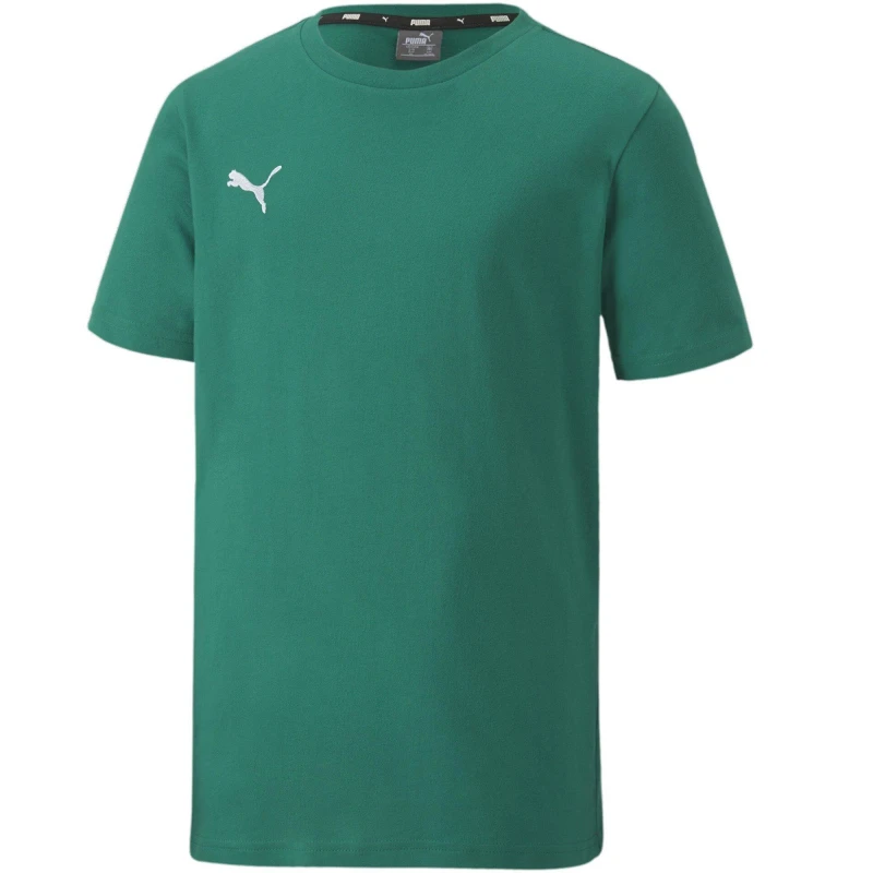 Image of Puma Puma Teamgoal 23 Casuals Tee Jr T-Shirt Unisex Kids Pepper Green unisex 7-8 Yrs