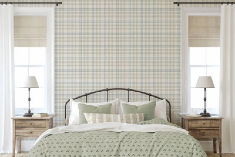 Image of Arthouse Arthouse Check Cream Wallpaper