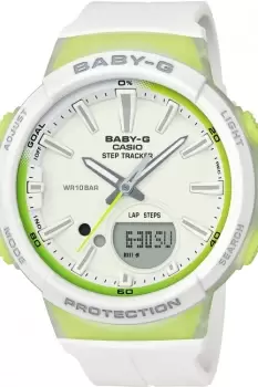 Image of Ladies Casio Baby-G Step Counter Alarm Chronograph Watch BGS-100-7A2ER