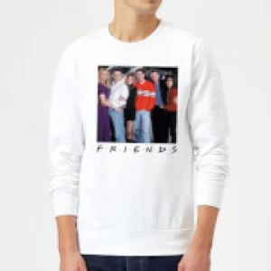 Image of Friends Cast Pose Sweatshirt - White - S
