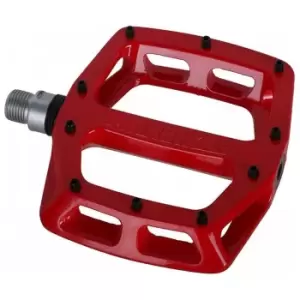 Image of DMR V12 Flat Mountain Bike Pedals - Red