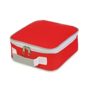 Image of Shugon Sandwich Lunchbox (4 Litres) (One Size) (Red/Light Grey)