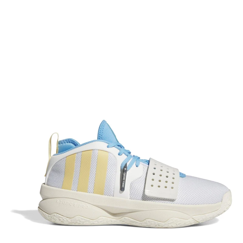 Image of adidas Dame 8 Extply Basketball Trainers Mens - White White 6