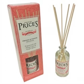 Image of Prices Candles Heritage Diffuser Orange & Ginger