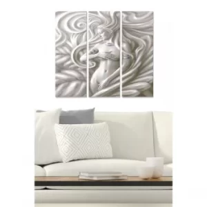 Image of MDF13782319 Multicolor Decorative MDF Painting (3 Pieces)