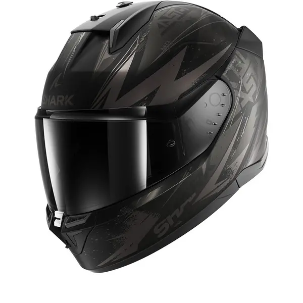 Image of Shark D-Skwal 3 Blast-R Mat Black Anthracite Anthracite KAA Full Face Helmet Size XL