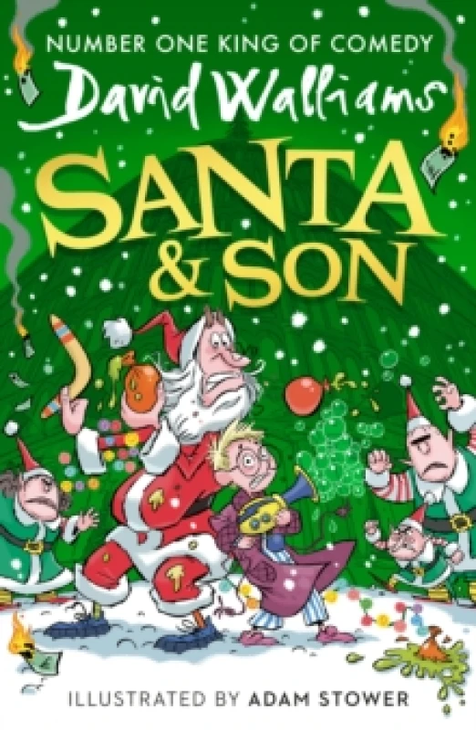 Image of Santa and Son: New for 2025 Illustrated Christmas Adventure Young Readers Book David Walliams Books