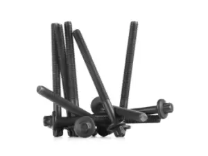 Image of ELRING Cylinder Head Bolt Kit 759.350 Bolt Kit, cylinder head RENAULT,NISSAN,TWINGO I (C06_),CLIO II (BB0/1/2_, CB0/1/2_),TWINGO II (CN0_)