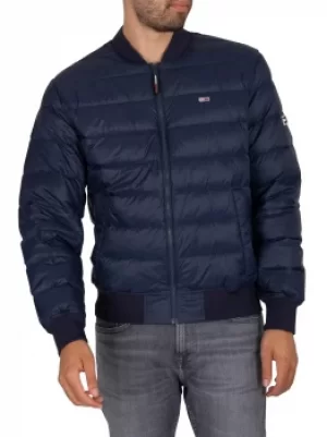 Image of Light Down Bomber Jacket