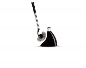Image of Simplehuman Black Toilet Brush Holder Black