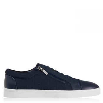 Image of Calvin Klein Ibrahim Low Top Trainers - Dark Navy
