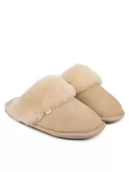 Image of Just Sheepskin Duchess Soft Cuff Sheepskin Mule, Natural, Size 5, Women
