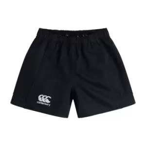 Image of Canterbury Childrens/Kids Advantage Shorts (8 Years) (Black)