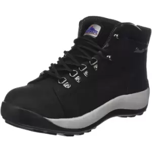 Image of Portwest Mens Steelite SB HRO Leather Safety Boots (5 UK) (Black) - Black