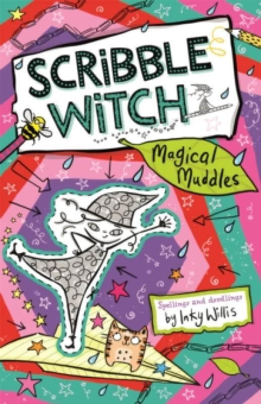 Image of Inky Willis Scribble Witch: Magical Muddles Book Multi unisex