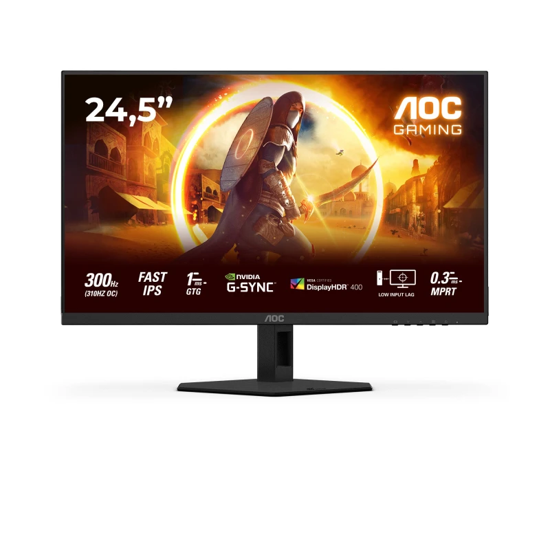 Image of AOC G4 25G4SRE 24.5 IPS Full HD 310Hz 0.3ms Gaming Monitor 25G4SRE Black