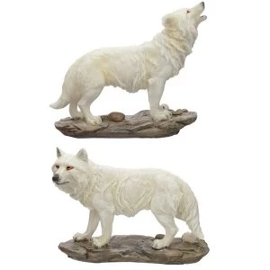Image of Protector of the North Spirit of the Night Wolf Figurine