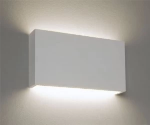 Image of LED 1 Light Indoor Dimmable Wall Light Plaster