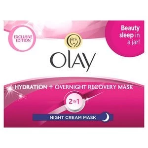 Image of Olay Complete 2in1 Moisturiser Night Cream 50ml