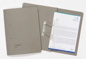 Image of Guildhall Sprial File Foolscap 285gsm Grey PK25