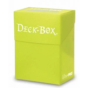 Image of Ultra Pro Bright Yellow Trading Card Deck Box