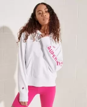 Image of Superdry Corporate Logo Brights Hoodie