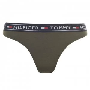 Image of Tommy Bodywear Nostalgia brazilian coordinate briefs - Olive Night 30