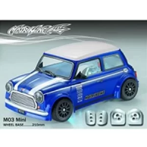 Image of Matrixline Mini Clear Body M-Chassis W/Accessories
