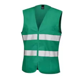 Image of Result Core Womens/Ladies Sleeveless Hi Vis Vest (XXL/18) (Paramedic Green)