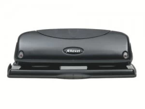 Image of Rexel P425 Prem Punch 4 Hole 25 Sheet Black 2100755