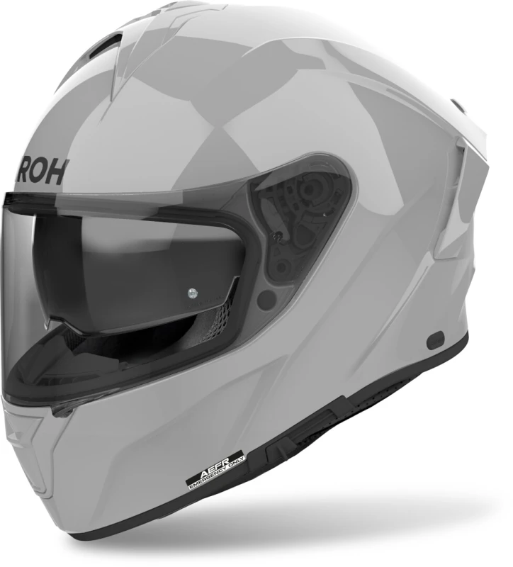 Image of Airoh Spark 2 Color Cement Grey Gloss Full Face Helmet Size L