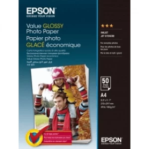 Image of Epson C13S400036 A4 Glossy Photo Paper 183g x50