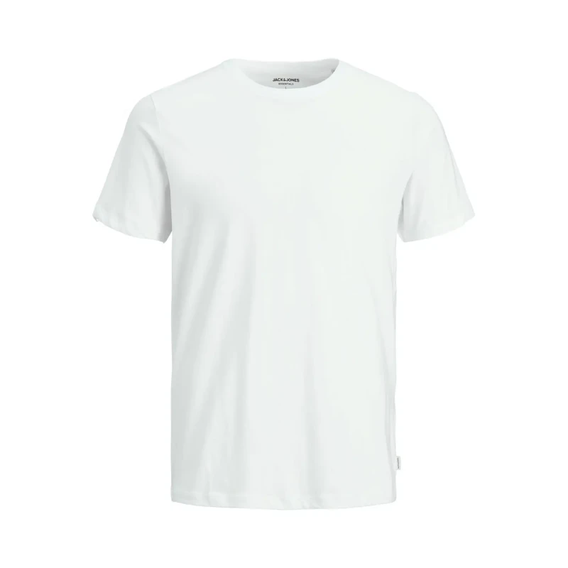 Image of jack & jones Organic Cotton T-Shirt with Crew Neck White Men XS;L;XL