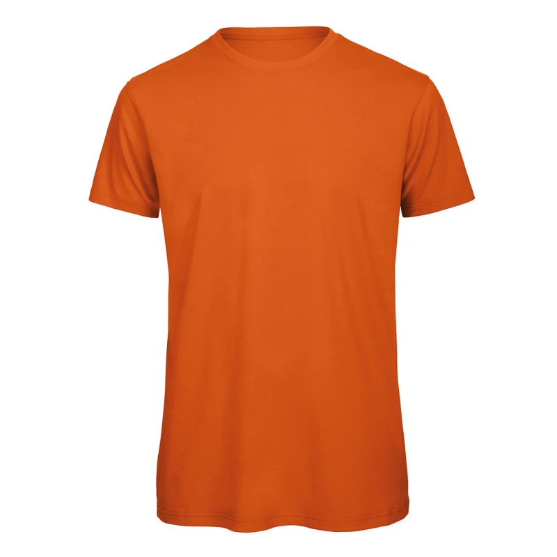 Image of B&C Mens Inspire T-Shirt in Orange Size: Small Orange Male S
