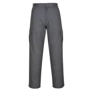 Image of Portwest C701 Combat Trousers Grey 32" 33"