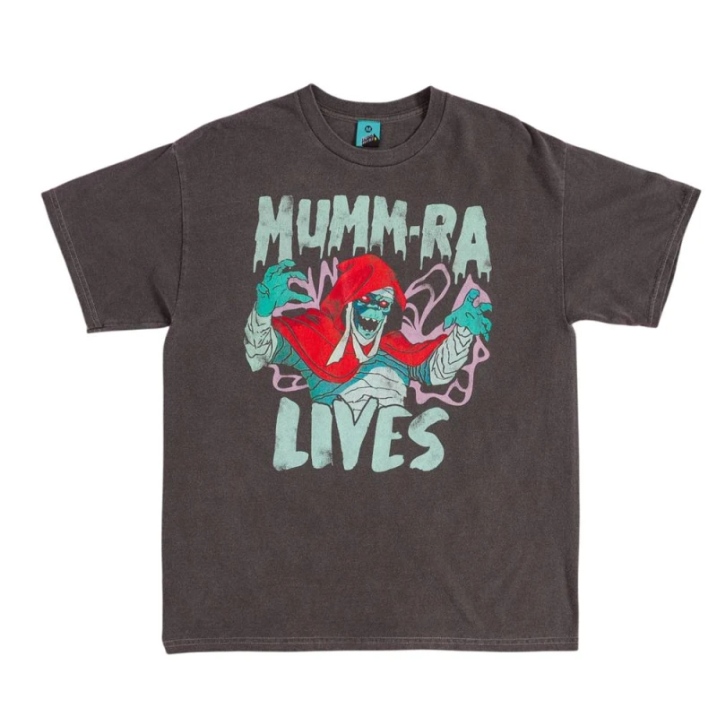 Image of Thundercats Mens Mumm-Ra Lives Vintage Wash T-Shirt in Black Size: Medium Black Male M