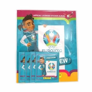Image of Panini UEFA Euro 2020 Preview Sticker Starter Pack
