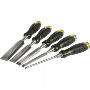 Image of Roughneck 5 Piece Bevel Edge Chisel Set